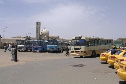 Mede Ertra bus station near the covered markets Asmara