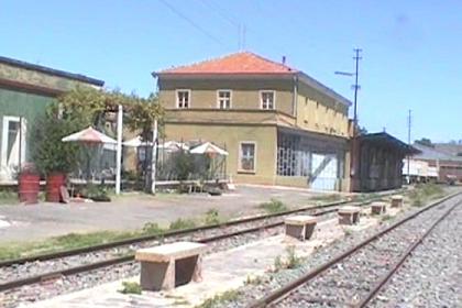 The Asmara railway station