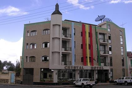 Crystal Hotel - just behind Cinema Roma in the center of Asmara